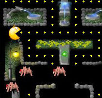 play online buckman, a pacman-style game